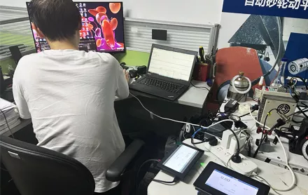 深圳研发中心再添喜讯-装机版动平衡研发测试成功